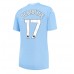 Manchester City Kevin De Bruyne #17 Dámské Domácí Dres 2023-24 Krátkým Rukávem